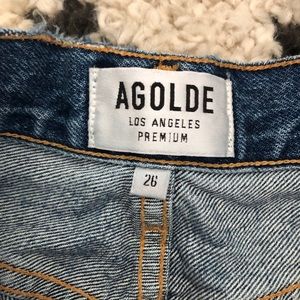 Agolde Shorts - Agolde High Waisted Jean Shorts 26 Agolde Shorts - Agolde High Waisted Jean Shorts 26